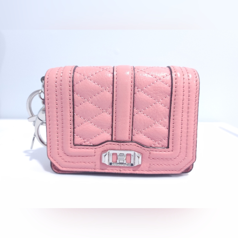 Rebecca minkoff, coin purse, card pouch, purse, mini wallet, love key pob,